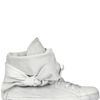Cinzia Araia Suede Lace Around High Sneakers in White - Lyst