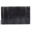 Jason Wu Kate Python Embossed Calfskin Clutch in Black - Lyst