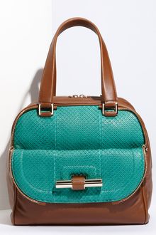 Jimmy Choo Justine - Small Calfskin Leather Satchel - Lyst