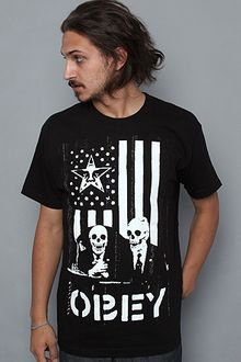 Obey The Dk Basic Tee in Black - Lyst