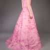 Oscar De La Renta Strapless Gown in Pink - Lyst