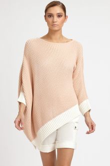 St. John Poncho Sweater - Lyst