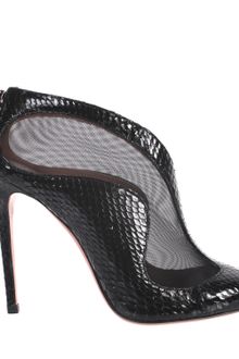 Alaïa Black Rounded Shoe Boot  - Lyst
