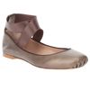 Chloé Ballet Pump in Gold (bronze) - Lyst