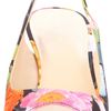 Nine West Womens Sharina Platform Sandal in Multicolor (black combo fabric) - Lyst