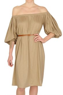 Yves Saint Laurent Cotton Jersey Dress - Lyst