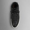 Burberry Zip Top Leather Trainers in Black for Men - Lyst