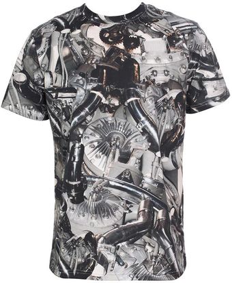  Chrome Print Cotton T-shirt 