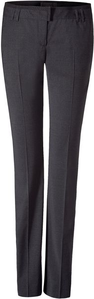D&g Anthracite Classic Wool Pants in Gray (anthracite) - Lyst