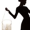 Fendi Colorblock Anna Shoulder Bag in Beige (white brushd gold) - Lyst