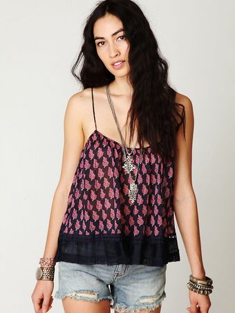 Free People Fp One Printed Cami - Lyst