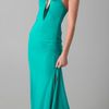 Haute Hippie Racer Back Dress with Ruching in Blue (turquoise) - Lyst