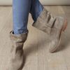 Isabel Marant Jenny Suede Boots in Brown (taupe) - Lyst