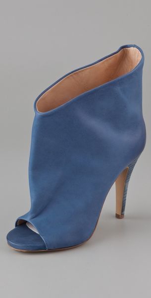  Open Toe High Heel Booties 