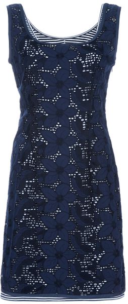Philosophy Di Alberta Ferretti Sleeveless Dress in Blue - Lyst