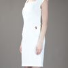 Philosophy Di Alberta Ferretti Fitted Dress in White - Lyst