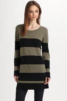 Brochu Walker Striped Sweater Dress - Lyst