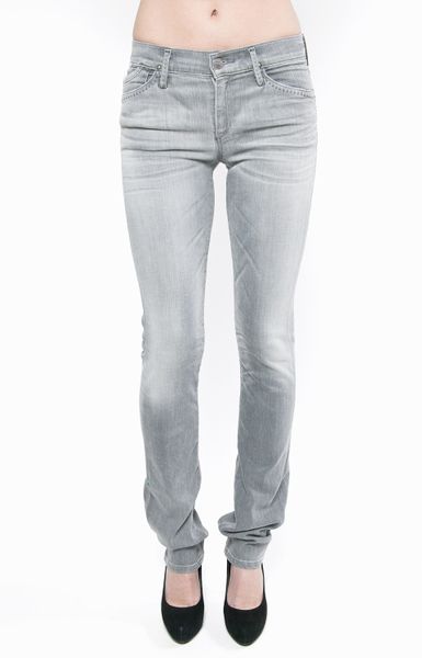 Goldsign Misfit Jean Leslie in Gray - Lyst