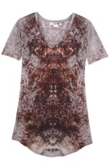 Helmut Lang Pagen Print Scoop Neck Tee