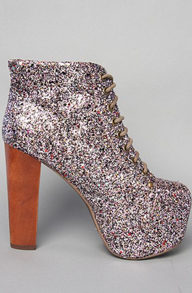 Jeffrey Campbell The Lita Shoe in Multi Glitter in Multicolor (multi) - Lyst