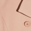 Miu Miu Doublebreasted Cottongabardine Coat in Pink (blush) - Lyst