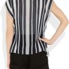 Oscar De La Renta Printed SilkChiffon Top in Black - Lyst