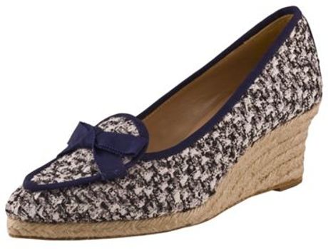 Oscar De La Renta Oscar De La Renta Shoe in Blue (blk/wht) - Lyst