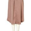 Topshop Waterfall Calf Skirt in Pink (pale pink) - Lyst