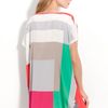 Dkny Oversized Modernist Sequin Dress in Pink (vivid pink) - Lyst