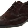 Rockport Mens Dressport Wingtip Oxford in Brown for Men (bitter chocolate suede) - Lyst