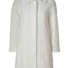 See By Chloé Ivory Cotton Lace Coat in White (ivory) - Lyst