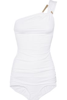 Michael Kors Untamed Asymmetric One-shoulder Tankini - Lyst