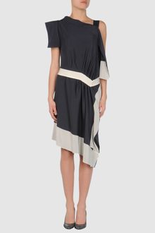 Vionnet Short Dress - Lyst