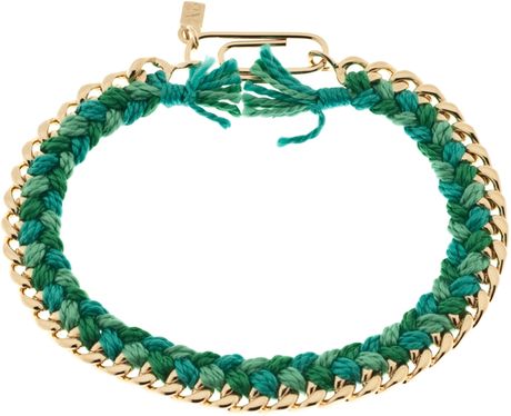 Aurelie Bidermann Do Brasil Bracelet 4 Mm in Gold - Lyst