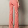 Isabel Marant Leon Flared Jeans in Pink (rose) - Lyst