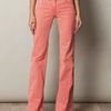 Isabel Marant Leon Flared Jeans in Pink (rose) - Lyst