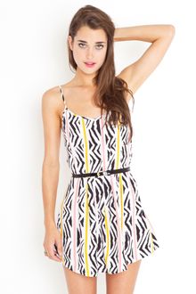 Nasty Gal Fruit Stripe Romper - Lyst
