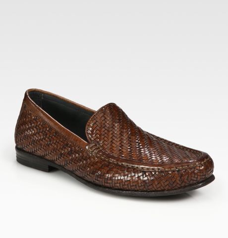 woven loafers for men