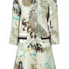 Etro Stone Multicolor Paisley Flower Print Coat in Multicolor - Lyst
