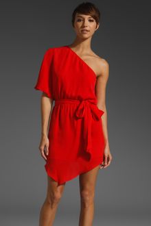 Haute Hippie Flutter Sleeve Mini Dress - Lyst