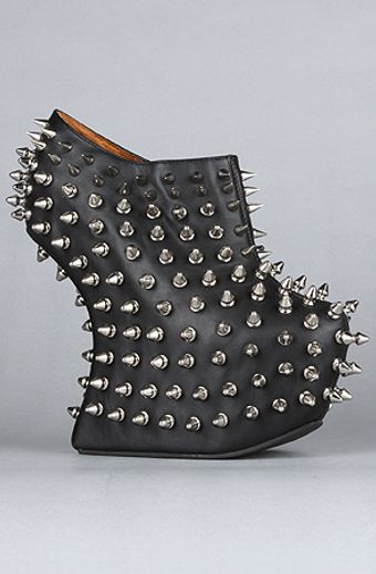  The Shadow Stud Bootie in Black 