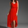 Testament Cargo Tank Dress with Belt in Red (coral) - Lyst