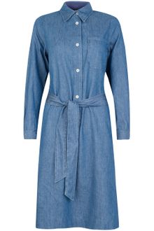 Denim Dress on Apc Denim Long Sleeve Denim Shirt Dress Product 2 2736660 742001457