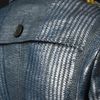 Burberry Prorsum Chunky Crochet Trench Coat in Blue (dark ink blue) - Lyst
