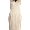 D&g Ultimate Stretch Cotton Pencil Dress in Beige - Lyst