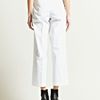 Dries Van Noten Womens Pollux Highwaisted Trousers in White - Lyst