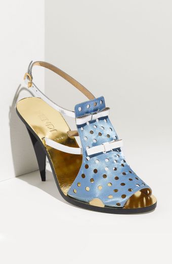 Fendi Double Bow Sandal - Lyst