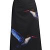 Jil Sander Humming Bird Print Skirt in Blue (navy) - Lyst