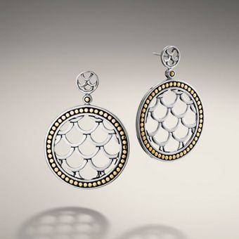  Small Round Drop Earrings 