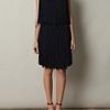 Lanvin Rue De Faubourg Fringed Dress in Blue (navy) - Lyst
